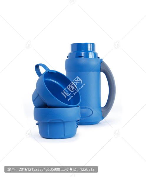 開水瓶和茶杯