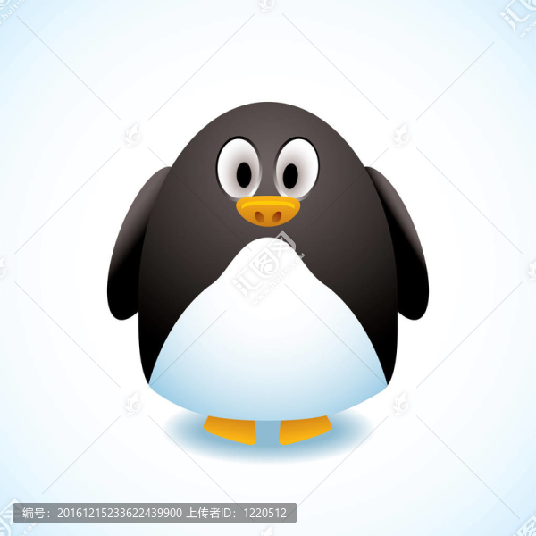 卡通企鵝