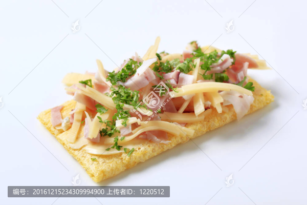 火腿奶酪面包