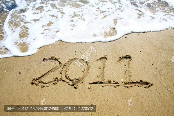 2011寫在沙子上