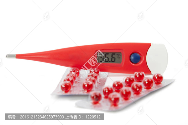 溫度計(jì)與藥丸