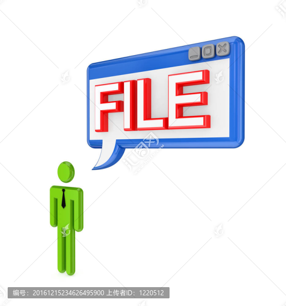 3D小人物和PC窗口用word文件。