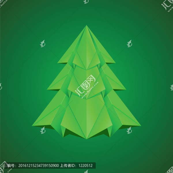 紙的圣誕樹