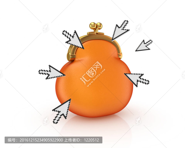 光標和老式的錢包很多。