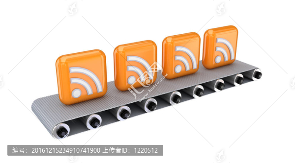 輸送機(jī)和RSS的符號(hào)。