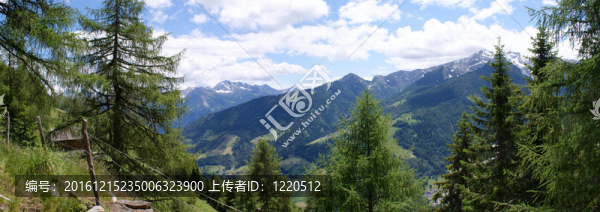 該passeiertal全景