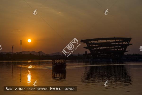 梅溪湖夕陽