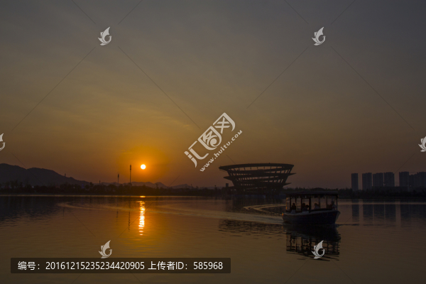 梅溪湖夕陽