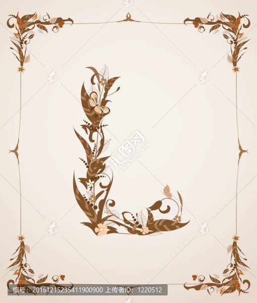 復(fù)古復(fù)古字母框