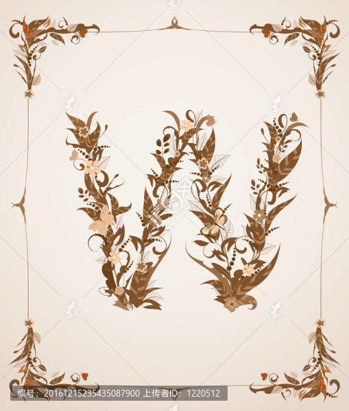 復(fù)古復(fù)古字母框