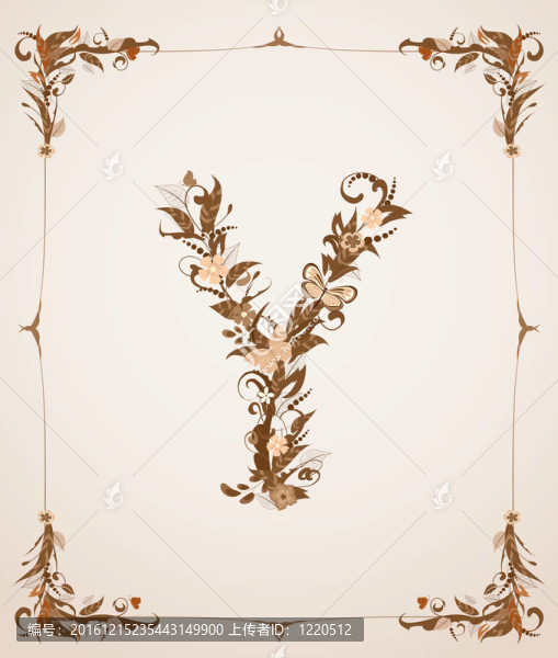 復(fù)古復(fù)古字母框