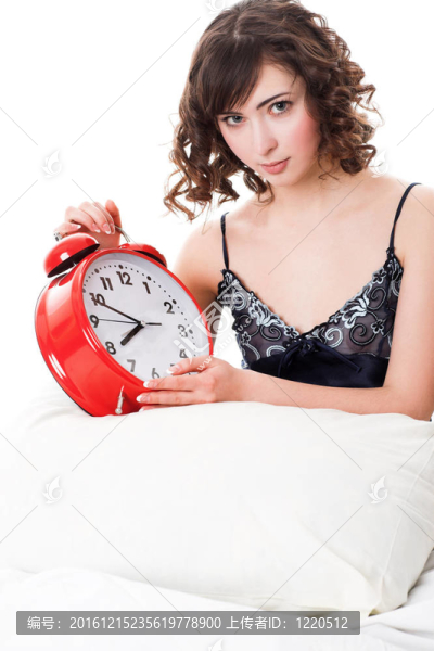 帶鬧鐘的女人