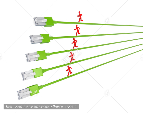 豐富多彩的3D小人物在芯運行。