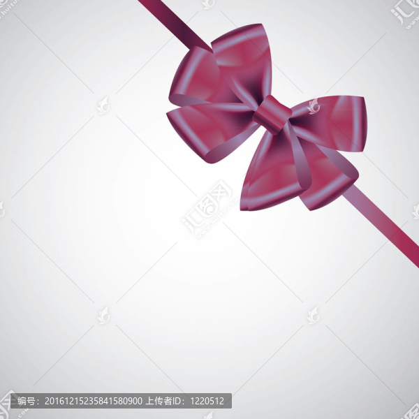 弓上白絲帶