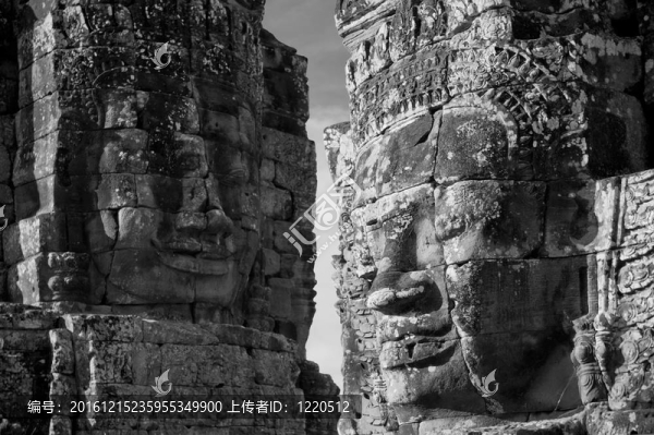巴戎寺寺；吳哥城；柬埔寨
