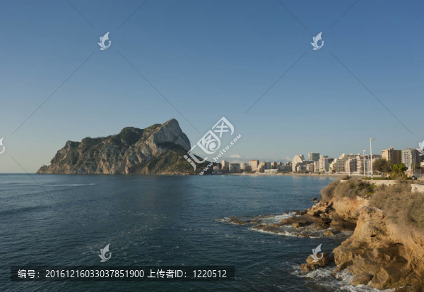 Calpe和Penon,de,Ifach