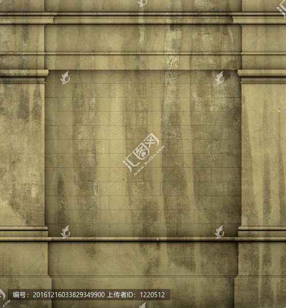 3d仿古希臘羅馬經(jīng)典建筑墻體垃圾渲染