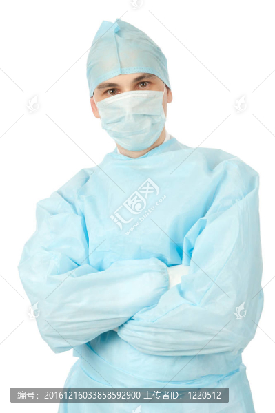穿制服的男外科醫(yī)生