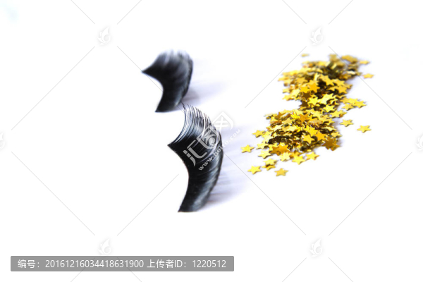 黑色假睫毛