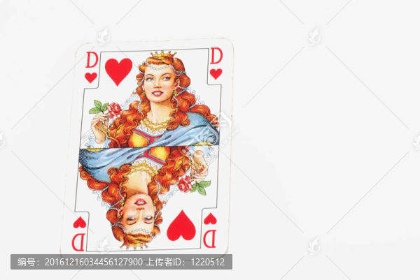 撲克牌心女人