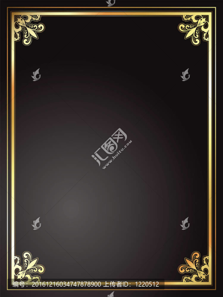 金黑框
