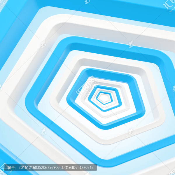 五邊形做背景