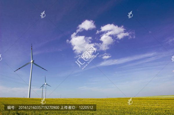 風(fēng)車概念圖像。