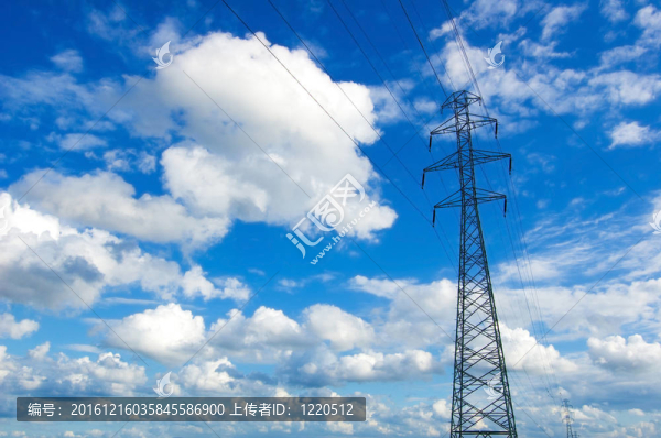 電源線。