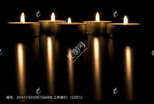 蠟燭概念形象。