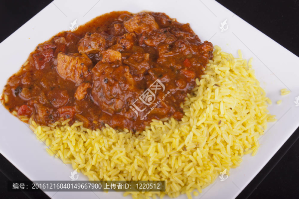 pilau,rice雞jalfrezi