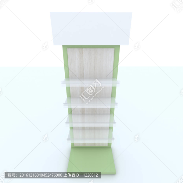 白底彩色書架