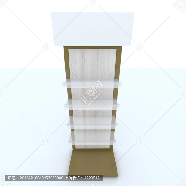 白色背景棕色書架