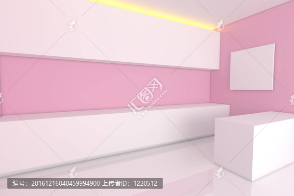 粉紅色的廚房