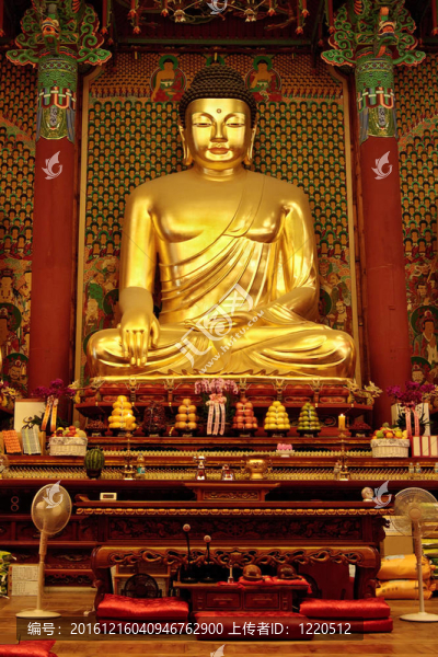 Golden,Buddha在曹溪寺寺（漢城）