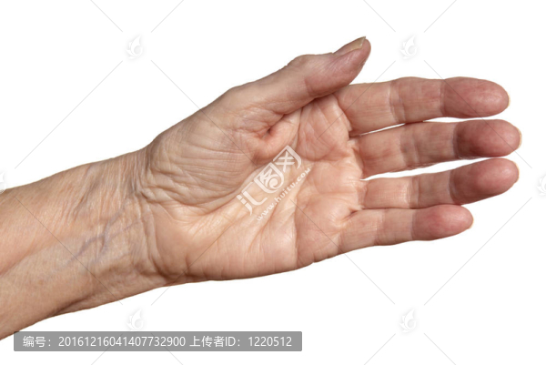 手