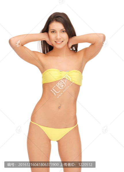 在比基尼美女