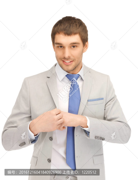 快樂的商人
