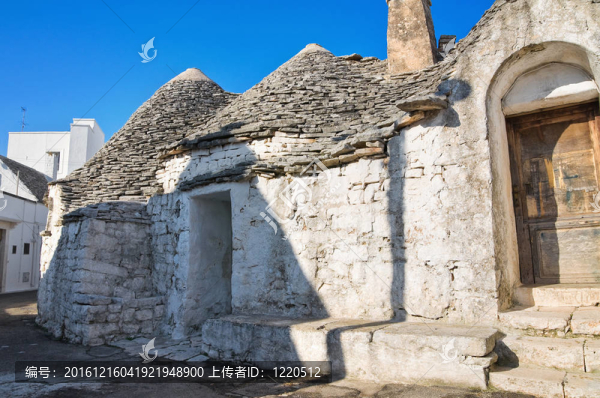 Alberobello,s,Trulli。普利亞。意大利.