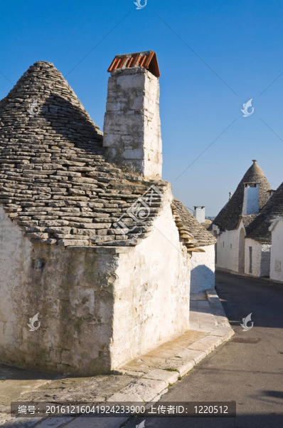 Alberobello,s,Trulli。普利亞。意大利.