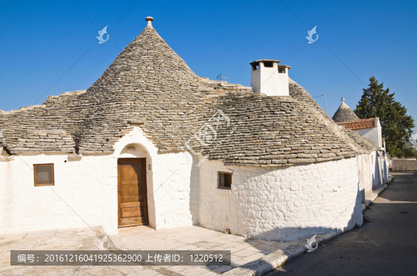 Alberobello,s,Trulli。普利亞。意大利.