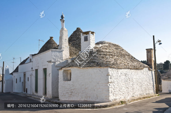 Alberobello,s,Trulli。普利亞。意大利.