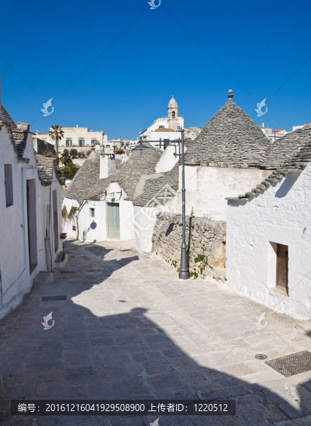 Alberobello,s,Trulli。普利亞。意大利.