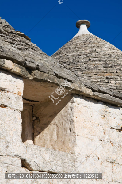 Alberobello,s,Trulli。普利亞。意大利.
