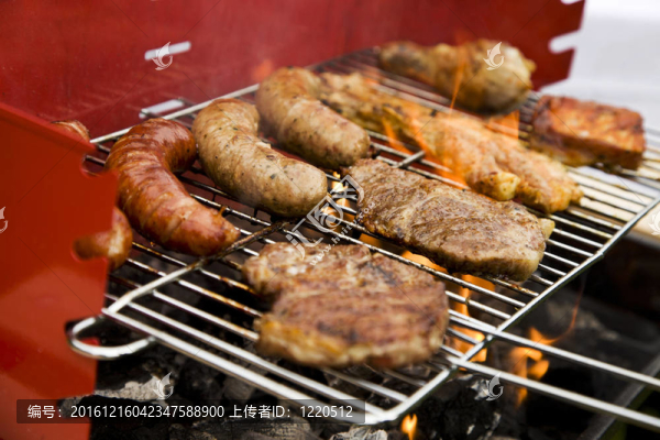 肉類(lèi)在燒烤