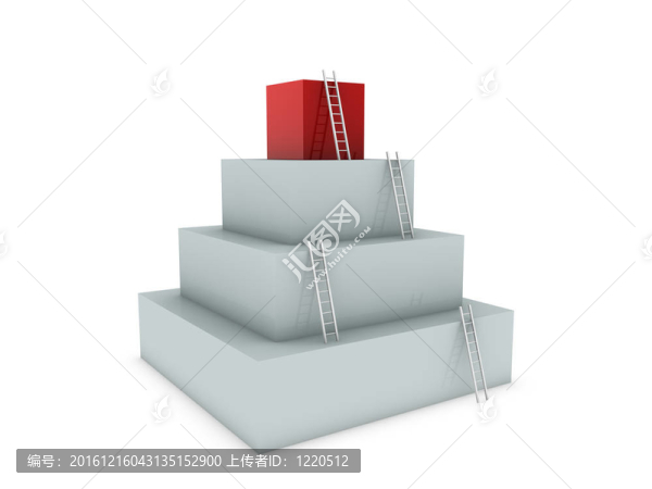 從白色的盒子上建造