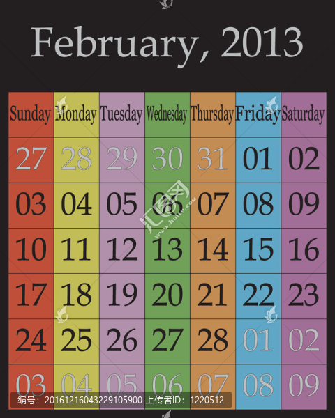 februaryr；2013