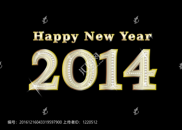 新年2014金與鉆石