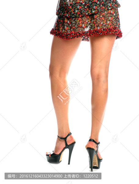 性感長腿女性背景