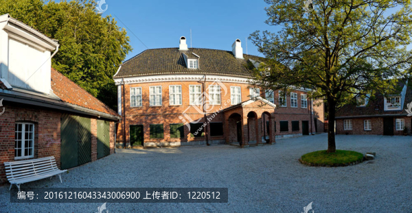 在斯塔萬格的皇家莊園ledaal；挪威