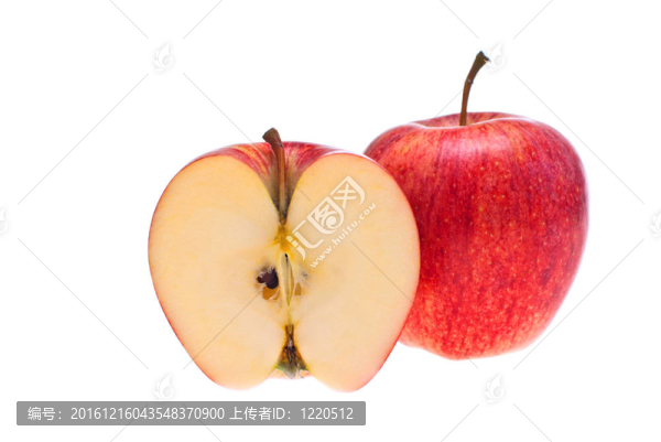 紅蘋果。